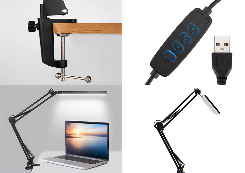 Media-Tech FLEX LAMP mozgatható karos asztali lámpa #4