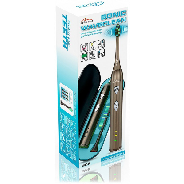 MediaTech Sonic WaveClean elektromos fogkefe NEW #5