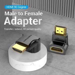 Vention HDMI toldó könyök (M/F) L alakú, 90°-os #2