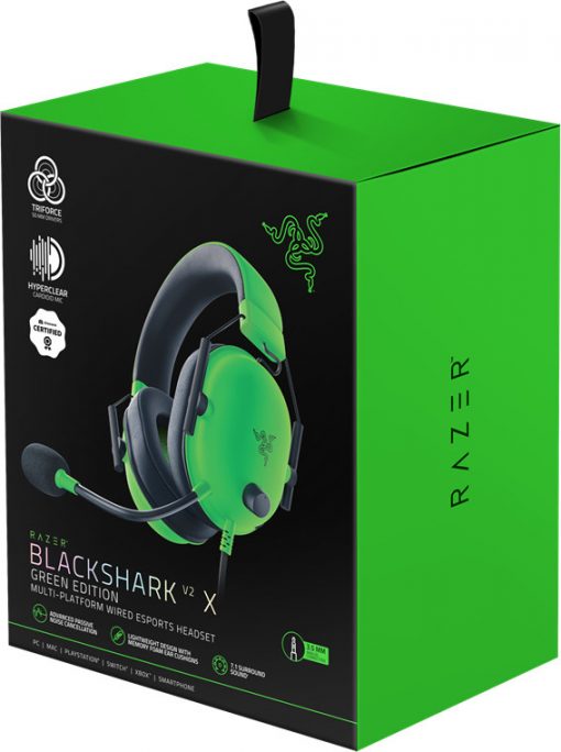 Razer BlackShark V2 X Headset (zöld) #5