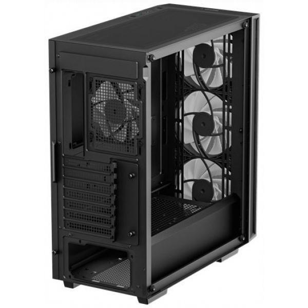 DeepCool Matrexx 55 V4 C A-RGB ház, üveg oldallappal (fekete) NEW #6