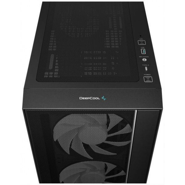 DeepCool Matrexx 55 V4 C A-RGB ház, üveg oldallappal (fekete) NEW #7