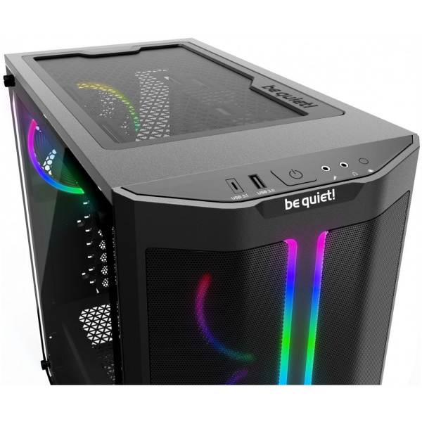 BeQuiet! Pure Base 500FX ház üveg oldallappal (fekete) #5