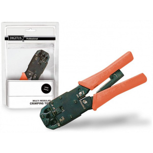 Digitus krimpelő fogó 4P, 6P, 8P (RJ11, RJ12, RJ45) csatlakozók szereléséhez #2