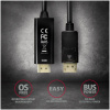 Axagon DisplayPort (M) – HDMI (M) 4K 30Hz kábel 1,8m #5