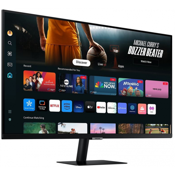 31,5" Samsung S32DM702UU UHD Smart monitor távirányítóval (VA LED) #3
