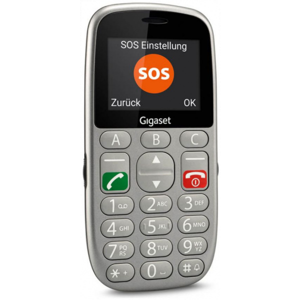 Gigaset GL390 Dual SIM mobiltelefon - ezüst #2