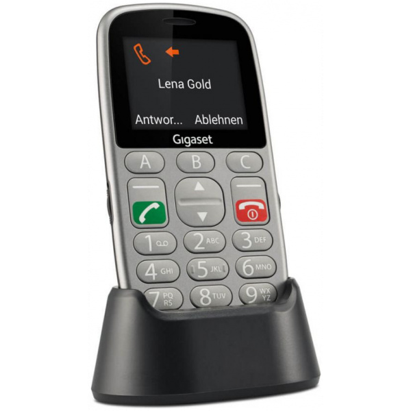 Gigaset GL390 Dual SIM mobiltelefon - ezüst #4