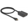 Delock HDMI elosztó 4K 50Hz, 2-port, downscalerrel #2