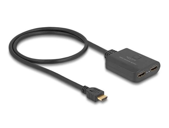 Delock HDMI elosztó 4K 50Hz, 2-port, downscalerrel #2