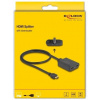Delock HDMI elosztó 4K 50Hz, 2-port, downscalerrel #3