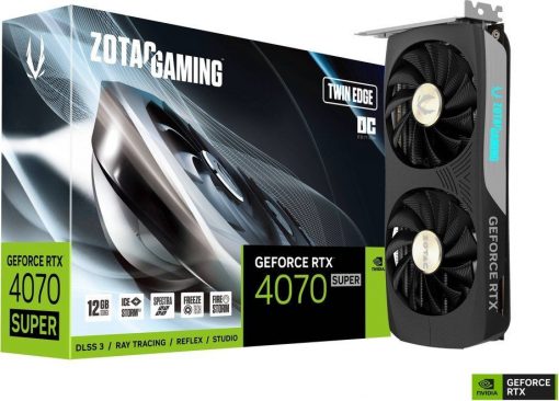 Zotac GAMING GeForce RTX 4070 SUPER Twin Edge OC 12GB GDDR6X VGA #6