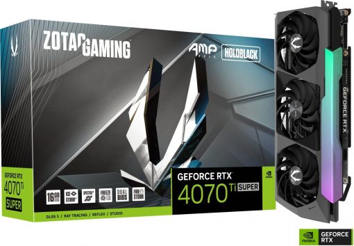 Zotac GAMING GeForce RTX 4070 Ti SUPER AMP HOLO 16GB GDDR6X VGA #6