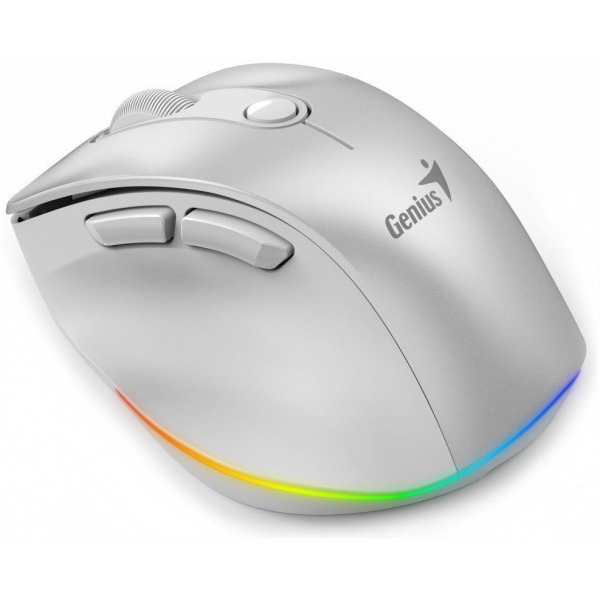 Genius Ergo 9000S Pro vezeték nélküli (Bluetooth 5.0 / 2.4GHz) egér (fehér) #3