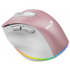 Genius Ergo 9000S Pro vezeték nélküli (Bluetooth 5.0 / 2.4GHz) egér (rózsaszín) #2