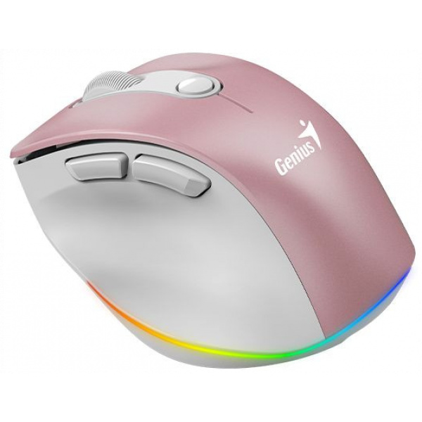 Genius Ergo 9000S Pro vezeték nélküli (Bluetooth 5.0 / 2.4GHz) egér (rózsaszín) #2