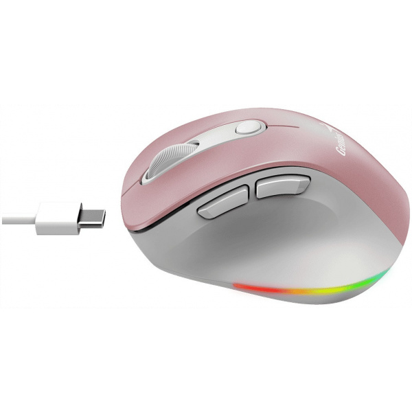 Genius Ergo 9000S Pro vezeték nélküli (Bluetooth 5.0 / 2.4GHz) egér (rózsaszín) #5