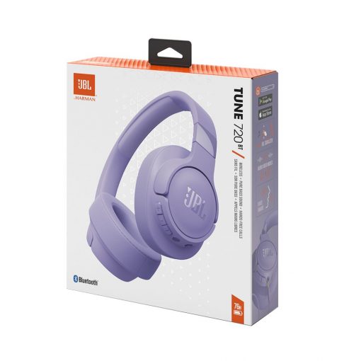 JBL Tune 720BT Bluetooth fejhallgató (lila) #8