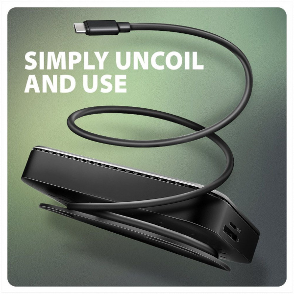 Axagon HMC-UFO 9in1 USB-C 10Gbps dokkolóállomás NVME/SATA M.2 slottal NEW #7
