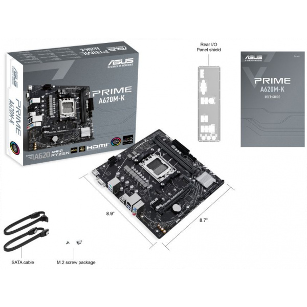 Asus PRIME A620M-K alaplap #6