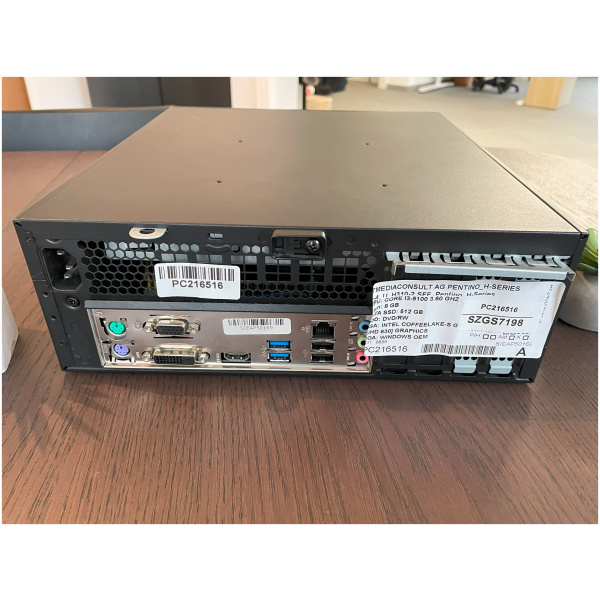 Atos SFF használt PC (Core i3, 512GB SSD, Win 11 Home) #3