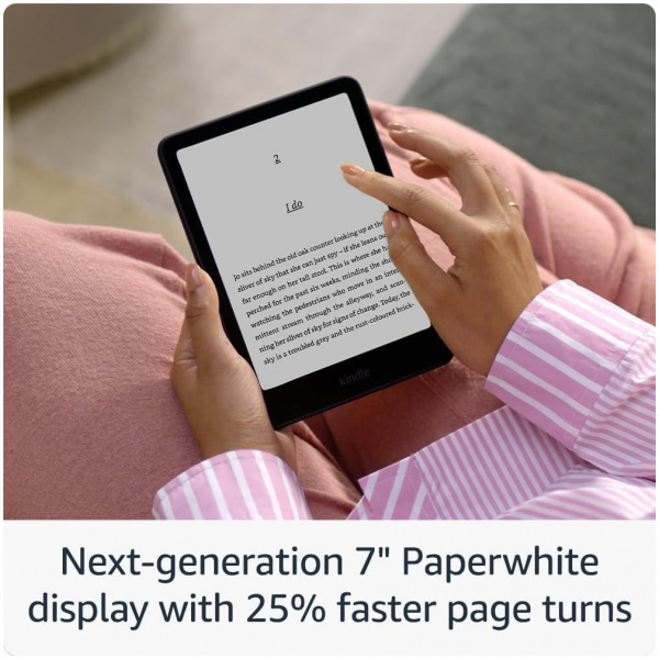 Amazon Kindle PaperWhite (2024) 16GB 7" E-Book olvasó (zöld), reklámos #2