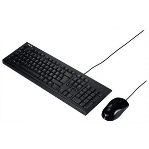 Asus U2000 vezetékes billentyű-egér szett (fekete) #2