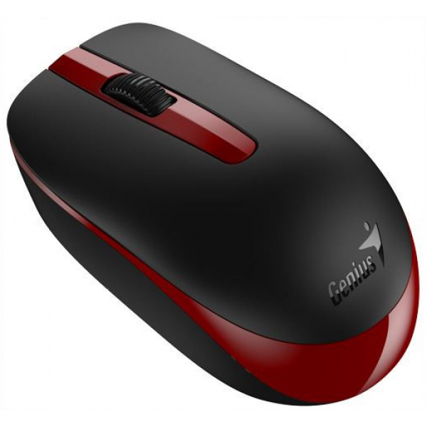 Genius NX-7007 BlueEye vezetéknélküli egér (fekete-piros) #2