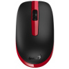 Genius NX-7007 BlueEye vezetéknélküli egér (fekete-piros) #3