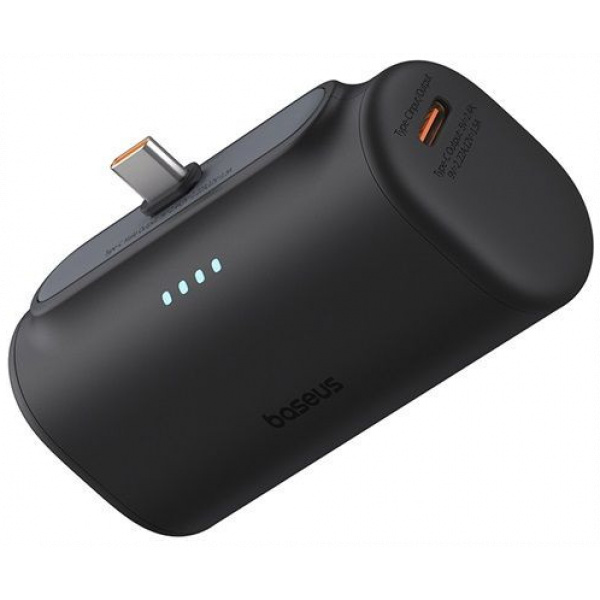 Baseus Compact USB-C Powerbank 5000 mAh 20W PD gyorstöltéssel (fekete) #2