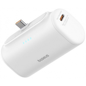 Baseus Compact USB-C Powerbank 5000 mAh 20W PD gyorstöltéssel (fehér) #2