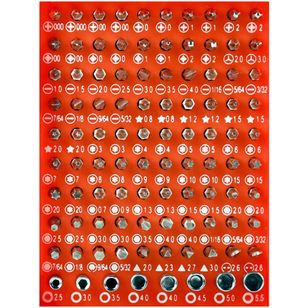 Gembird 108db-os Precision Bit Set szerszámkészlet #5