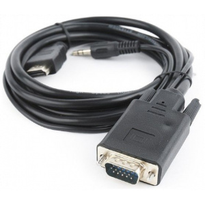 Gembird HDMI > VGA (DSUB) + audio kábel 1,8m #2