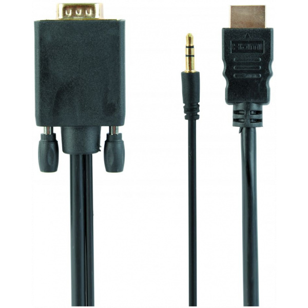Gembird HDMI > VGA (DSUB) + audio kábel 1,8m #3