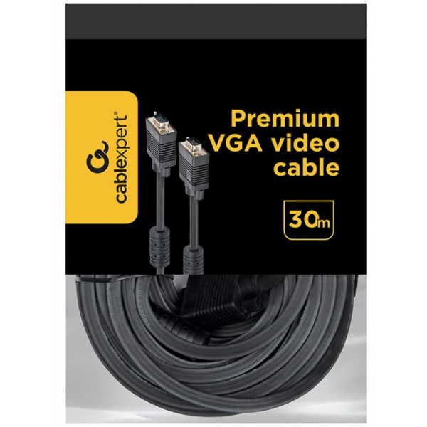 Gembird VGA (DSUB) switch kábel (M/M), árnyékolt 30m #2