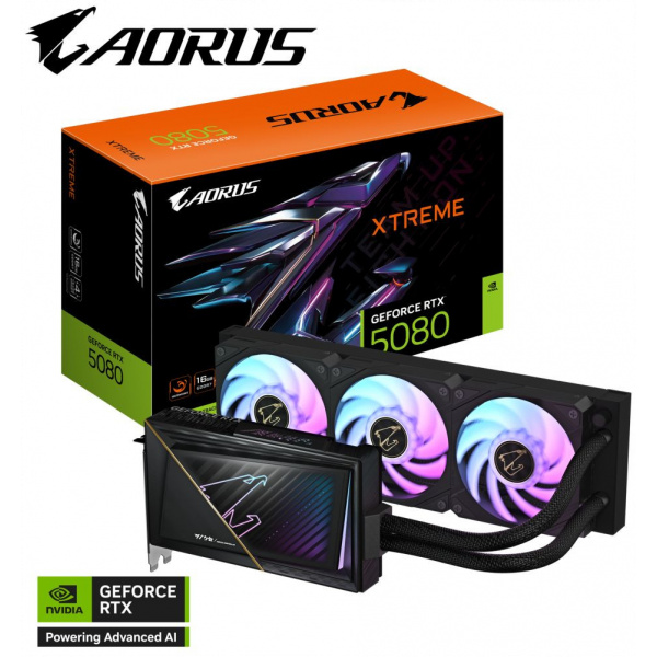 Gigabyte AORUS GeForce RTX™ 5080 XTREME WATERFORCE 16G VGA NEW #8
