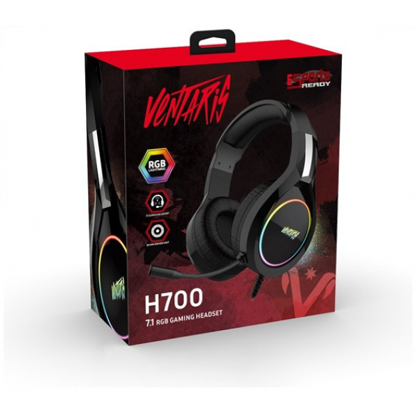 Ventaris H700 RGB 7.1 Gamer headset NEW #4