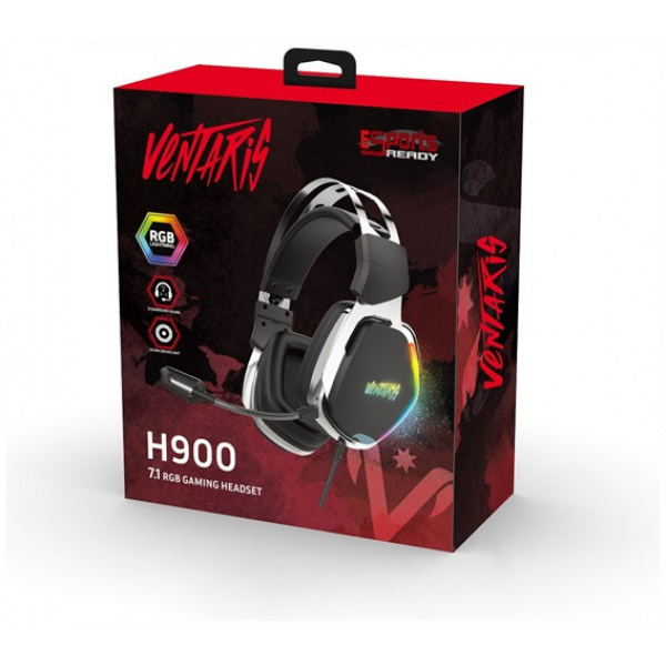 Ventaris H900 RGB 7.1 Gamer headset NEW #4