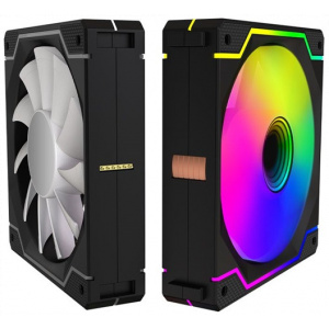 12 cm hűtőventilátor Ventaris Tempest ARGB LED-es (fekete) NEW #2