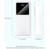 Vention FHMW0 30000 mAh Powerbank kijelzővel (fehér) #3