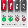 Axagon EEM2-20G Armored Box 20Gbps NVMe M.2 vékony SSD ház USB-C #10