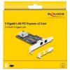Delock 81261 2x 5 Gbit PCI-Express (x1) hálókártya LP átalakítóval #3