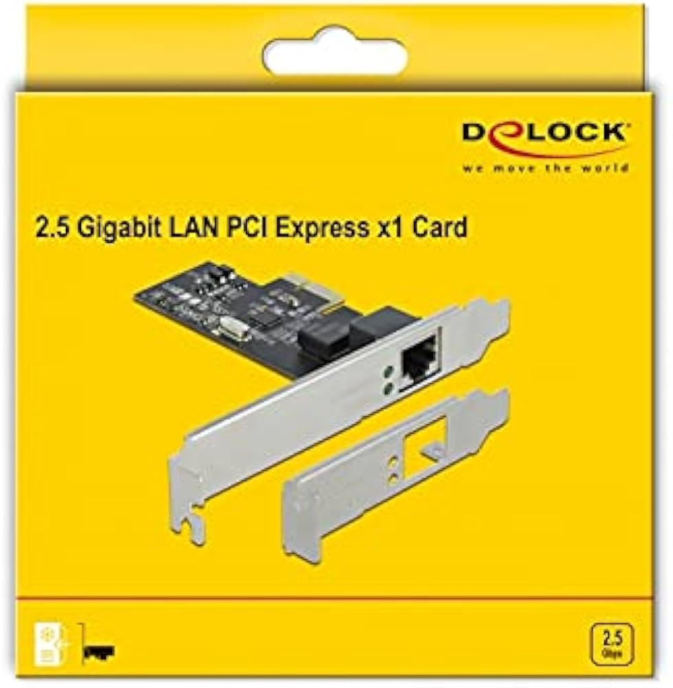 Delock 81260 5 Gbit PCI-Express (x1) hálókártya LP átalakítóval #3