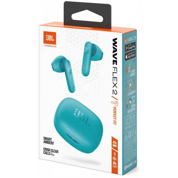 JBL Wave Flex 2 True Wireless Bluetooth fülhallgató (kék) #8