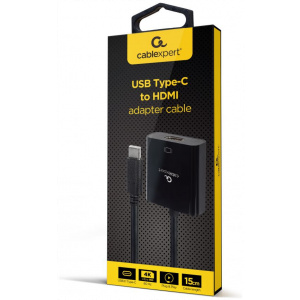 Gembird USB-C™ -> 4K 60Hz HDMI átalakító 15cm #2