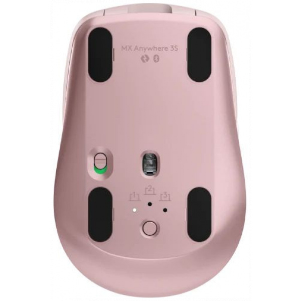 Logitech MX Anywhere 3S egér (Pink) - rózsaszín #4