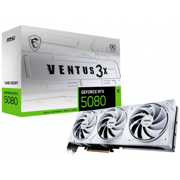 MSI GeForce RTX™ 5080 16G VENTUS 3X OC WHITE VGA NEW #6