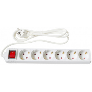 Too 220V-os hálózati elosztó 6 aljzattal (1,5m kábellel, kapcsolóval) #2