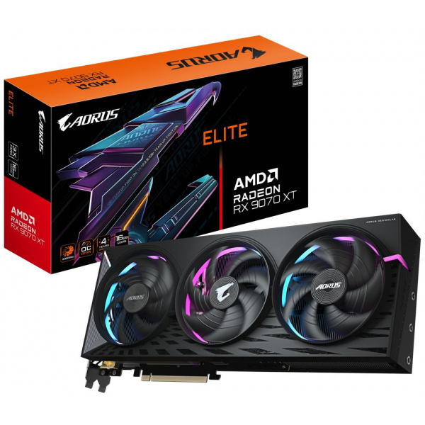 Gigabyte AORUS Radeon™ RX 9070 XT ELITE 16G VGA NEW #9