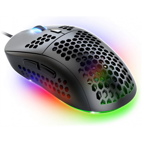 Spirit of Gamer PRO-M4 DARK RGB Gamer egér #2
